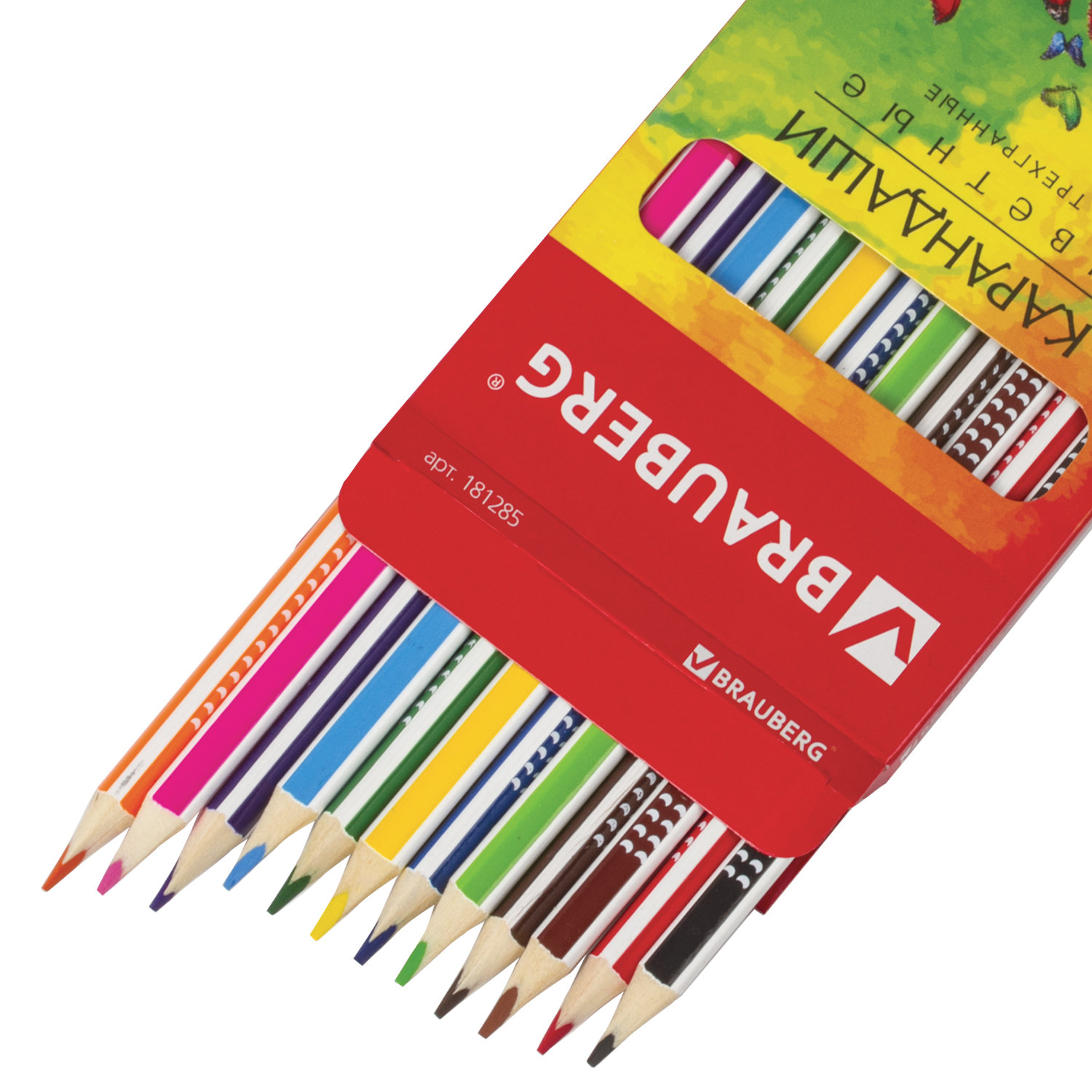 Сколько стоит пачка карандашей. Цветные карандаши БРАУБЕРГ 12 цветов. Карандаши цветные БРАУБЕРГ 12 цветов трёхгранные. Цветные карандаши трёхгранные 12 цветов BRAUBERG. Цветные карандаши БРАУБЕРГ трехгранные.