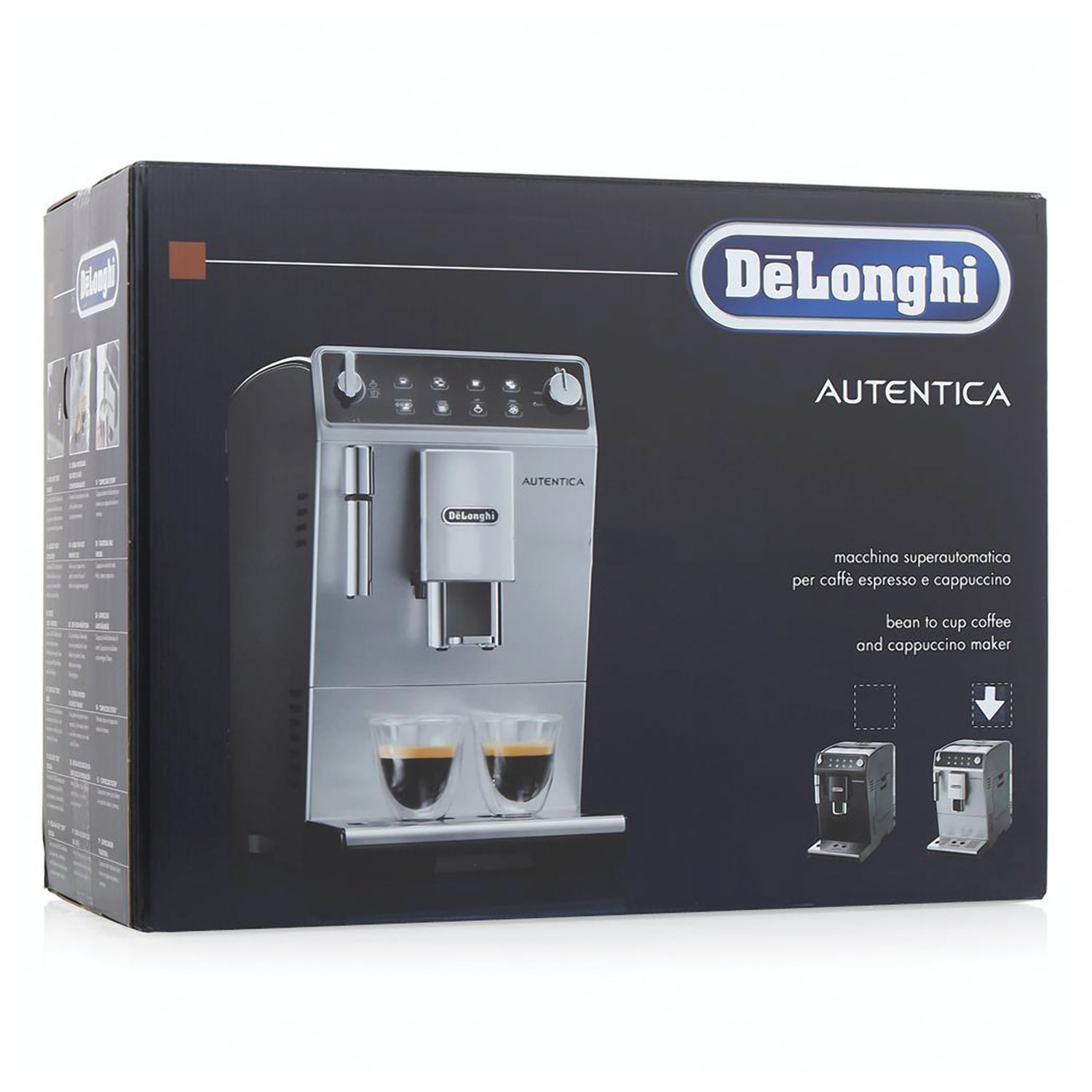 Кофемашина delonghi etam отзывы. Delonghi Etam 29.510.SB. Кофемашина de'Longhi autentica Etam 29.510. Кофемашина autentica Etam. Кофемашина autentica Etam29.510.b Delonghi.