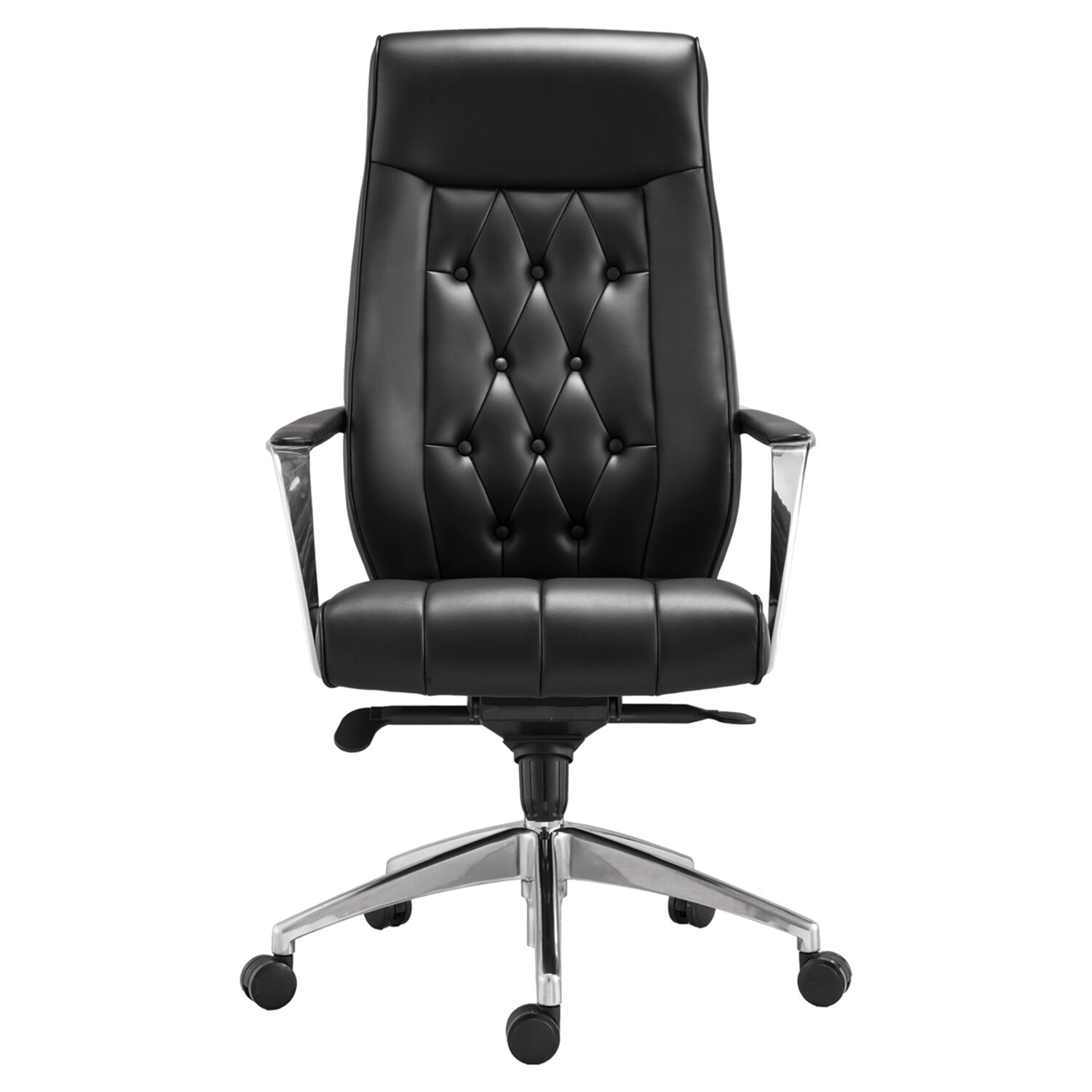 Офисное кресло экокожа черная brabix strike ex 525 531382