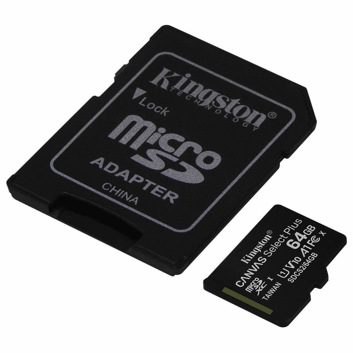 Карта памяти microsd kingston 32gb canvas select plus