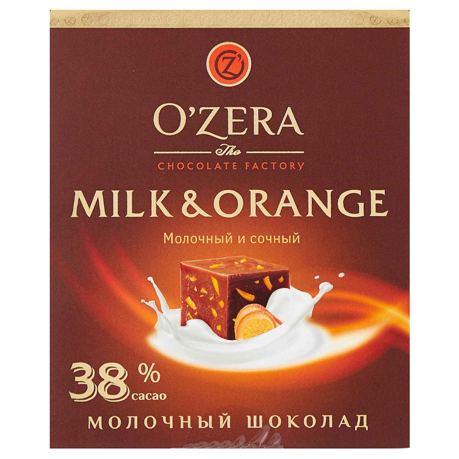 Шоколад oZera Extra Milk 90г молочный