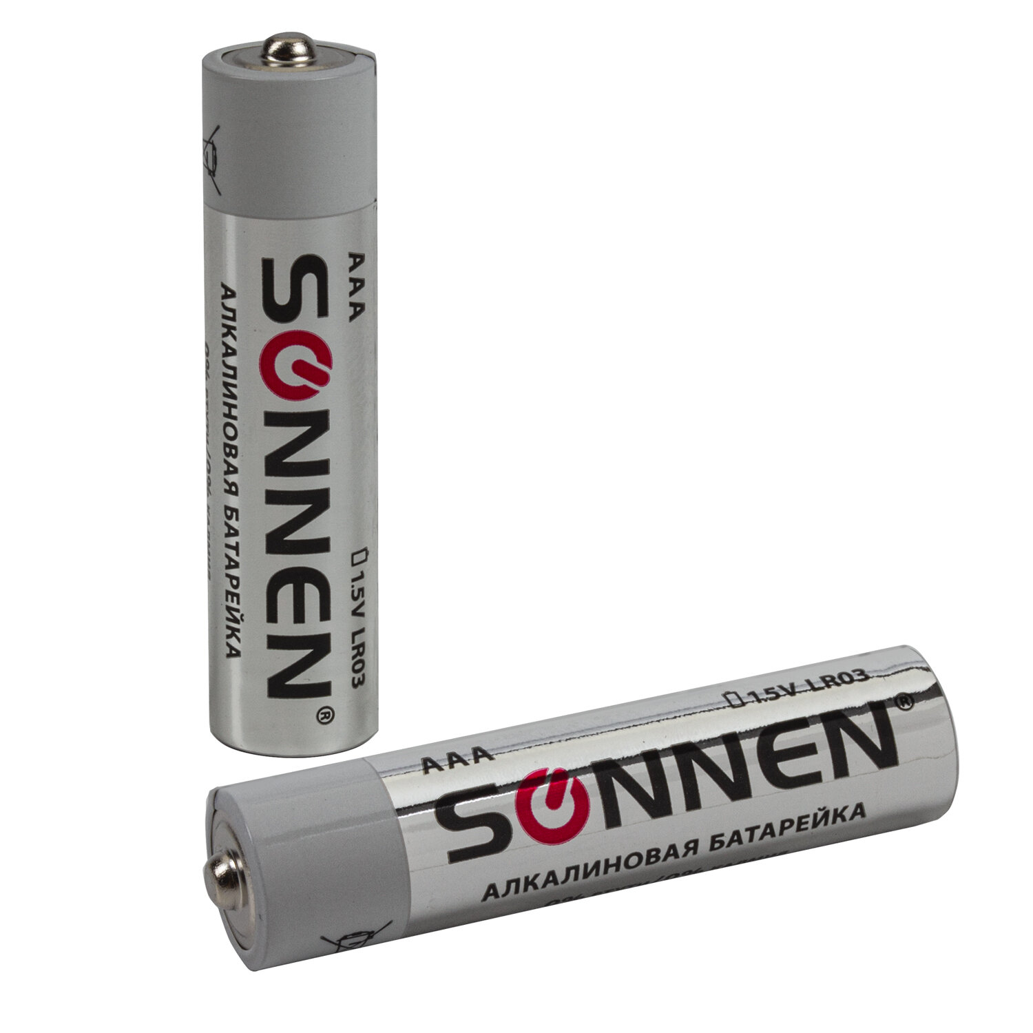 Батарейки комплект 10 шт Sonnen Alkaline, АА lr6 15а 454231