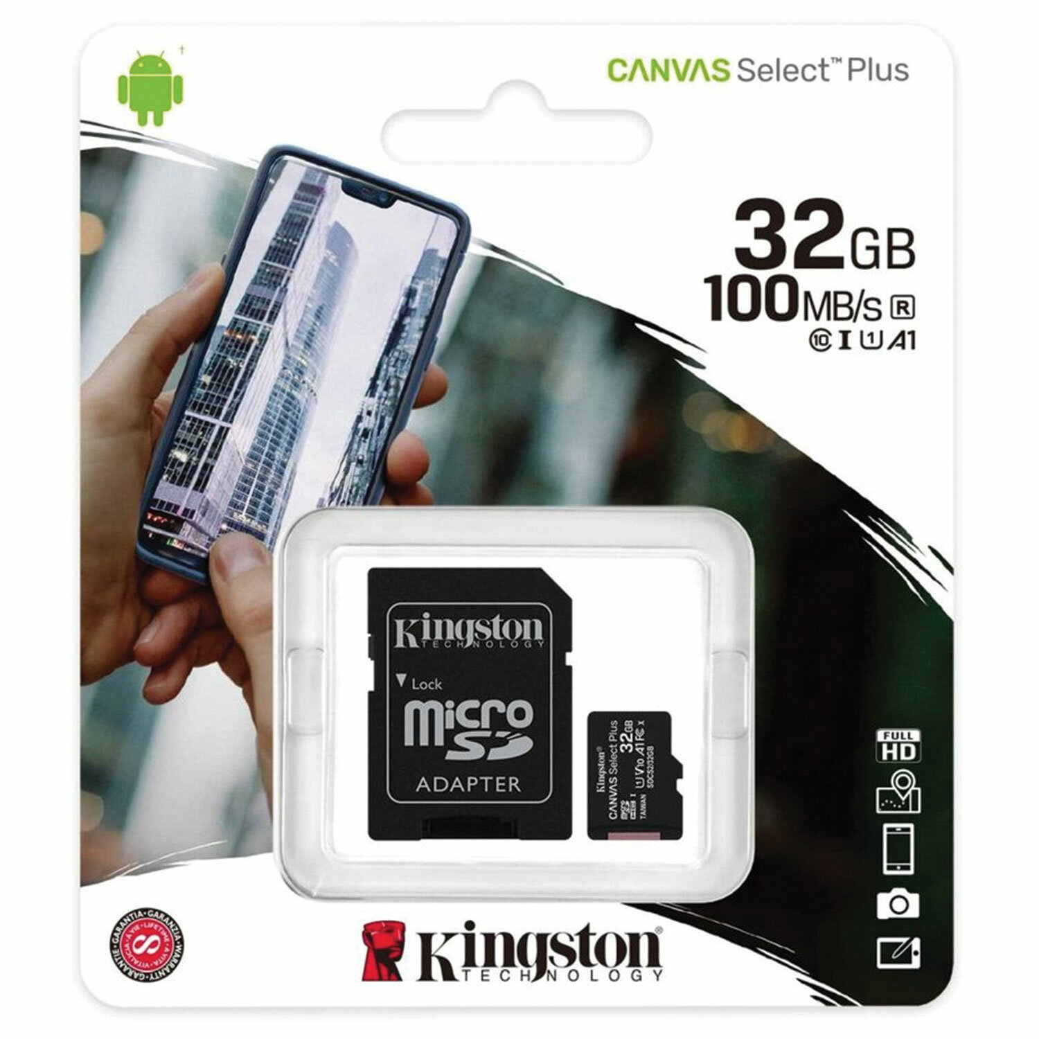 Карта памяти kingston microsdhc