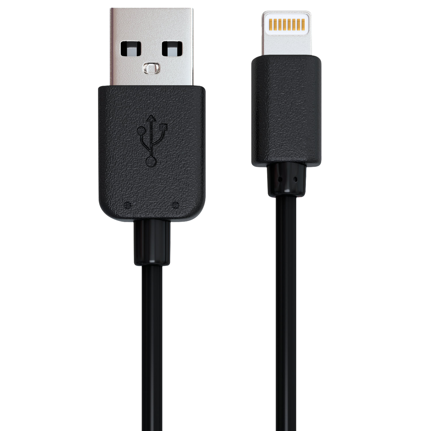 Кабель USB 2.0-Apple Lightning, 1 м, RED LINE, для подключения IPhone (IPad), черный, УТ000008646 купите по выгодной цене