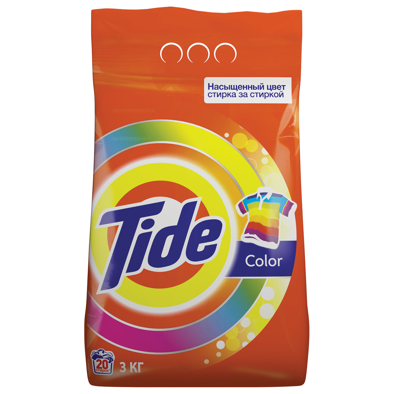 Стиральный порошок-автомат 3 кг, TIDE (Тайд) Color купите по выгодной цене