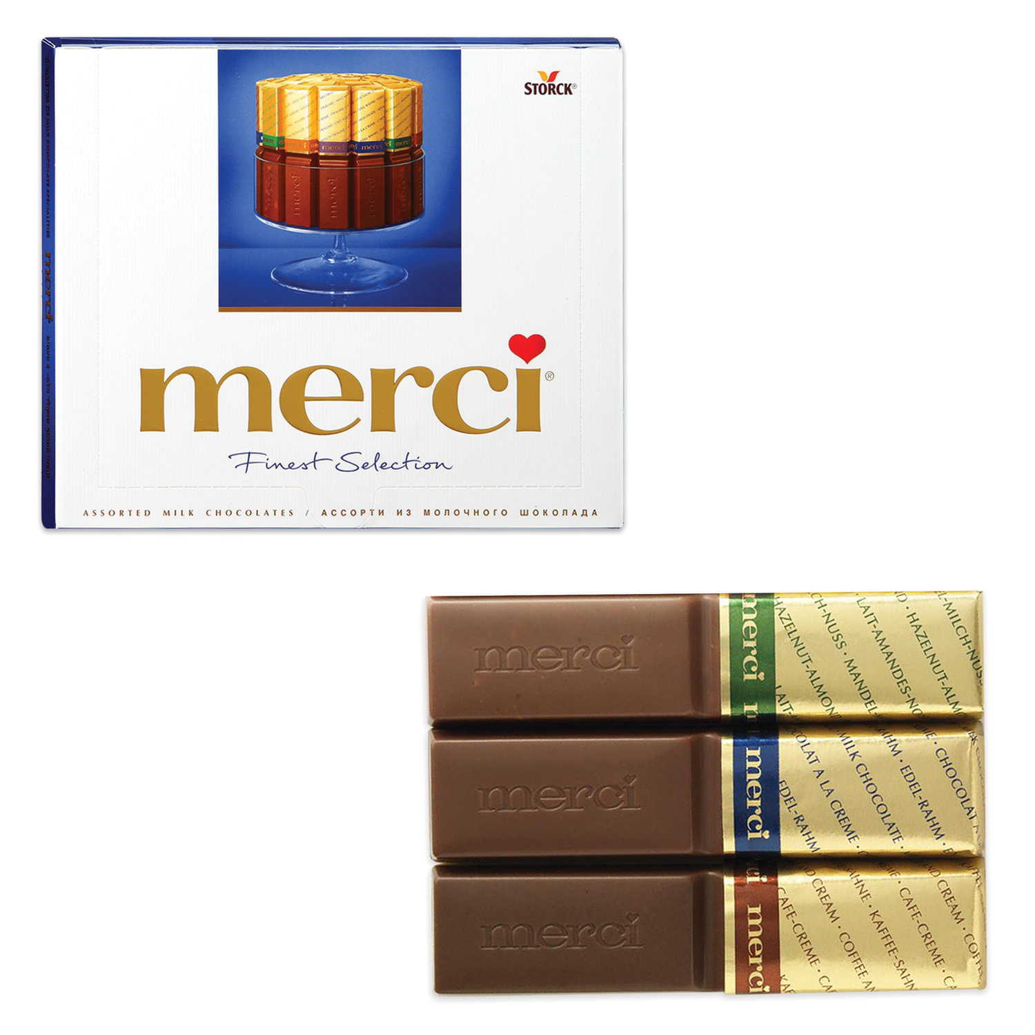 Merci Конфеты Большая Коробка Купить