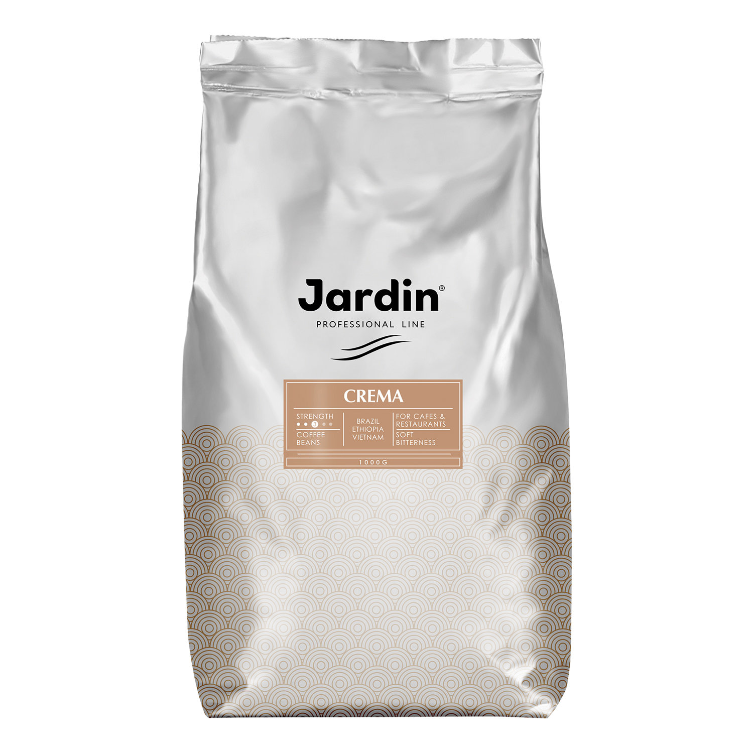 Кофе в зернах JARDIN (Жардин) Crema, натуральный, 1000 г, вакуумная упаковка, 0846-08 купите по выгодной цене