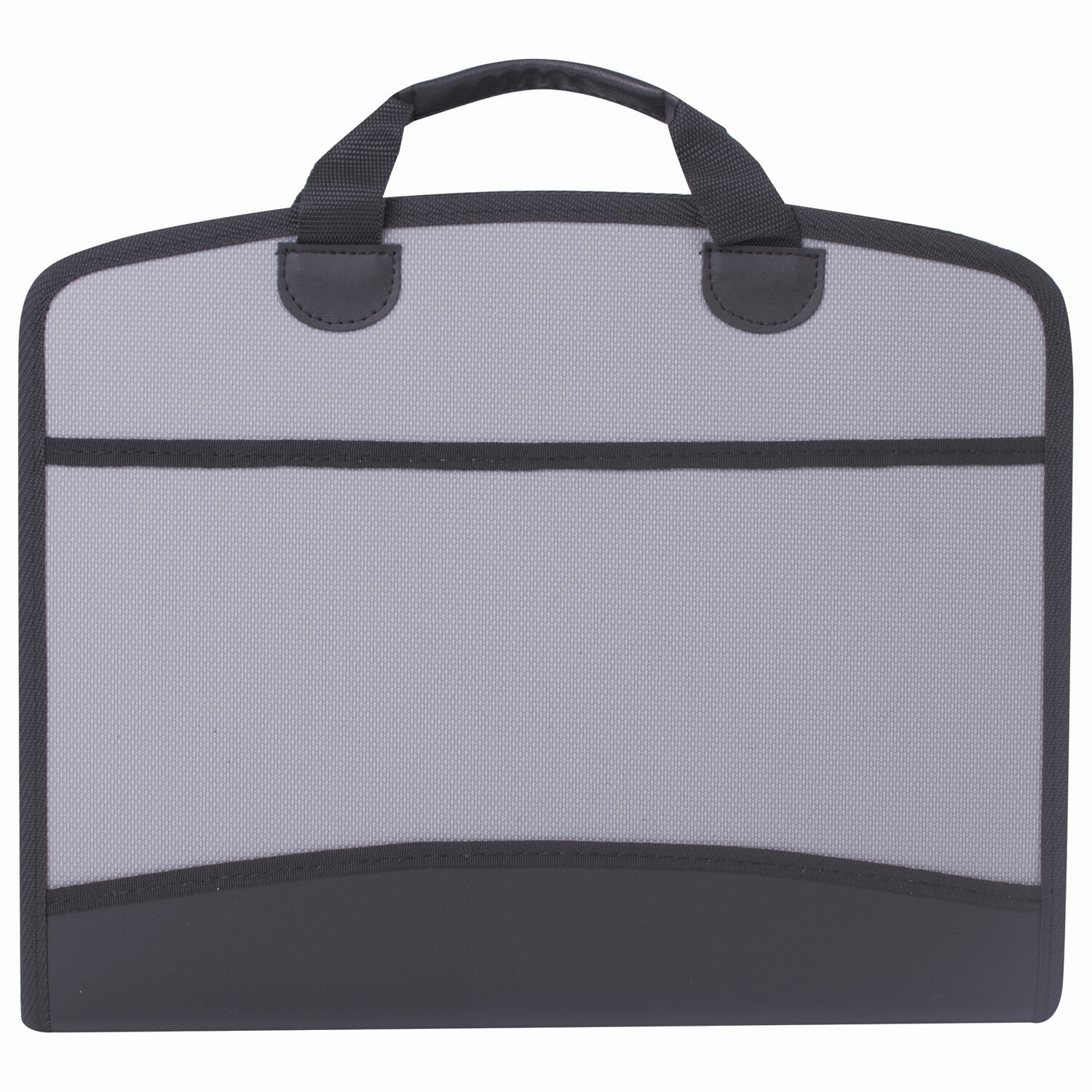 Папка-портфель пластиковая BRAUBERG А4+ (375х305х60 мм), 4 отделения, 2 кармана, серая, 228685 купите по выгодной цене