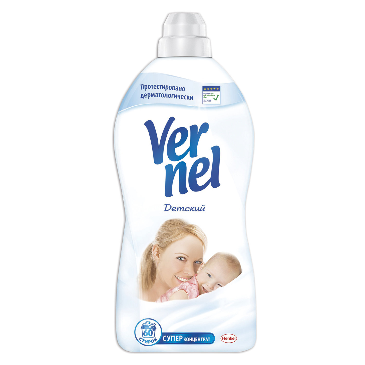 Кондиционер-ополаскиватель для белья 1,82 л VERNEL Детский, концентрат, 2202906 купите по выгодной цене