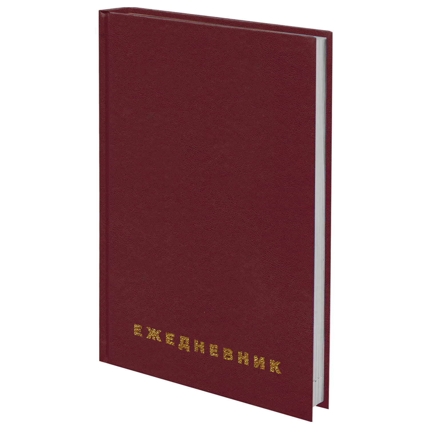 Ежедневник BRAUBERG недатированный, А5, 145х215 мм, 160 л., обложка бумвинил, бордо, 126541 126541 126541