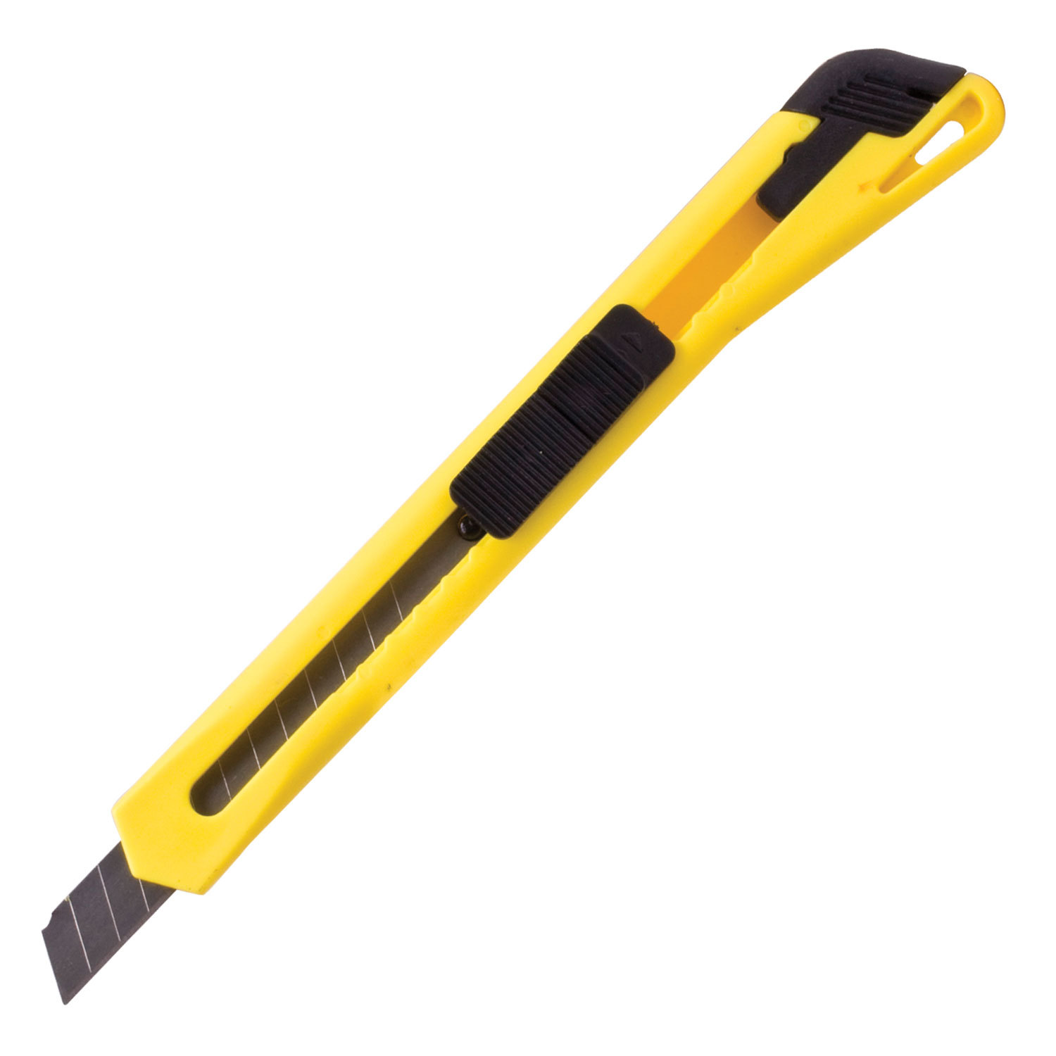 Нож канцелярский 9 мм BRAUBERG Classic, фиксатор, корпус ассорти, упаковка с европодвесом, 230914 купите по выгодной цене
