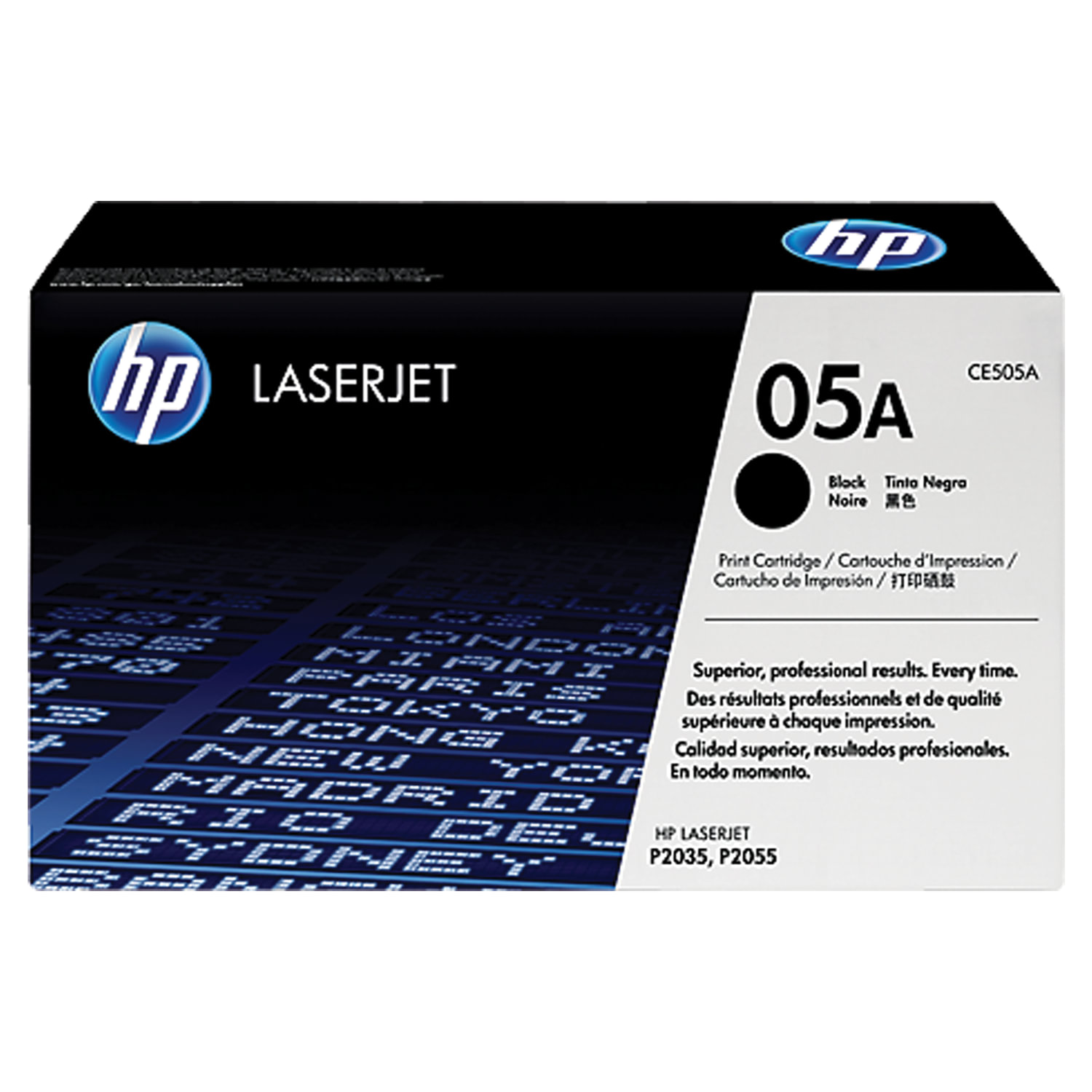 Картридж лазерный HP (CE505A) LaserJet P2035/P2055 и другие, №05А, оригинальный, ресурс 2300 стр. купите по выгодной цене