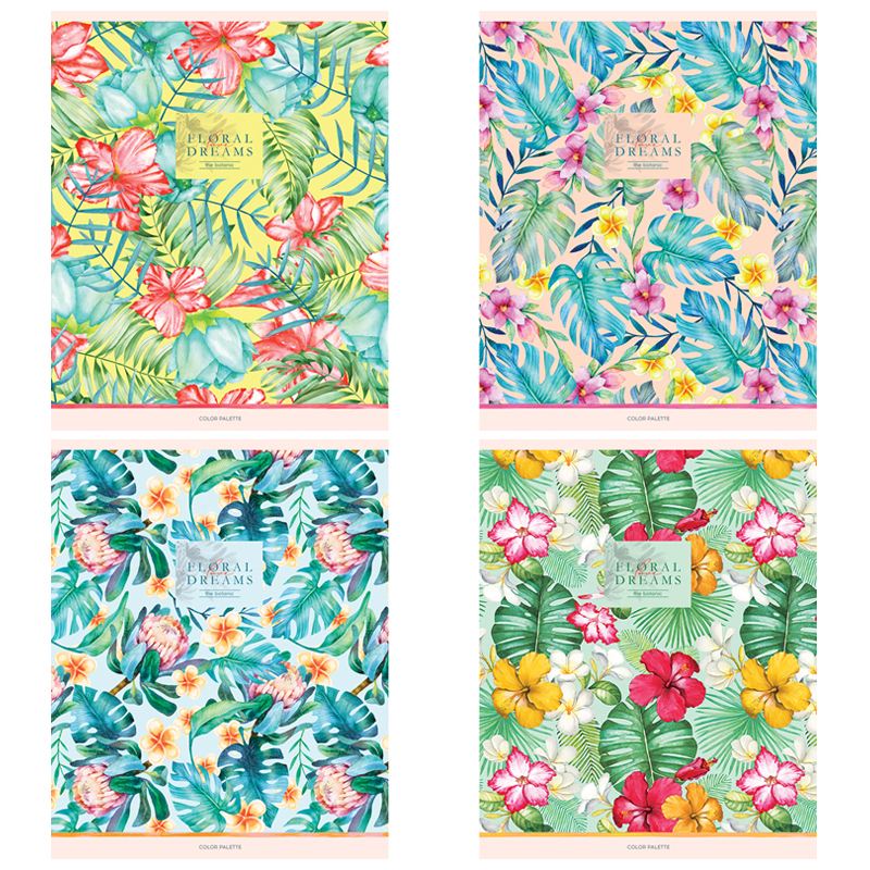 Тетрадь 80л., А5, линия ArtSpace Цветы. Flowers for dreams Т80л_29815 294671w